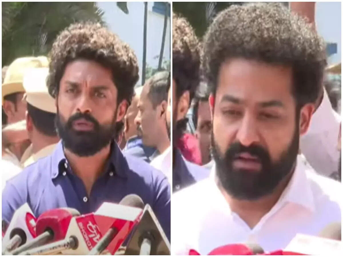 Jr. NTR on brother Taraka Ratna's health: Brother is responding ...