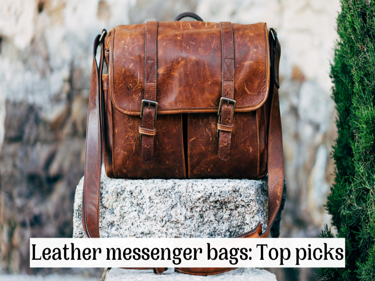 Twenty Four Checkered Mens Travel Shoulder Bag Messenger Bag Crossbody Handbag Small Bag Classic Style -Black, Men's