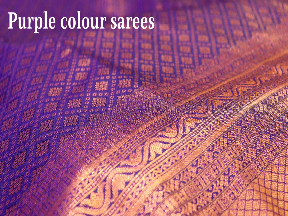 पैठणी साडी (रंग जांभळा आणि नारंगी) | अप्रतिम पैठणी साड्या डिझाईन | Paithani  Saree Price and Design - YouTube