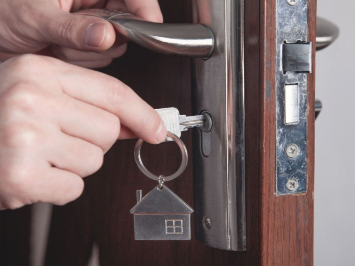 Deadbolt Security Lock Both Side Key Wooden Door Lock SS