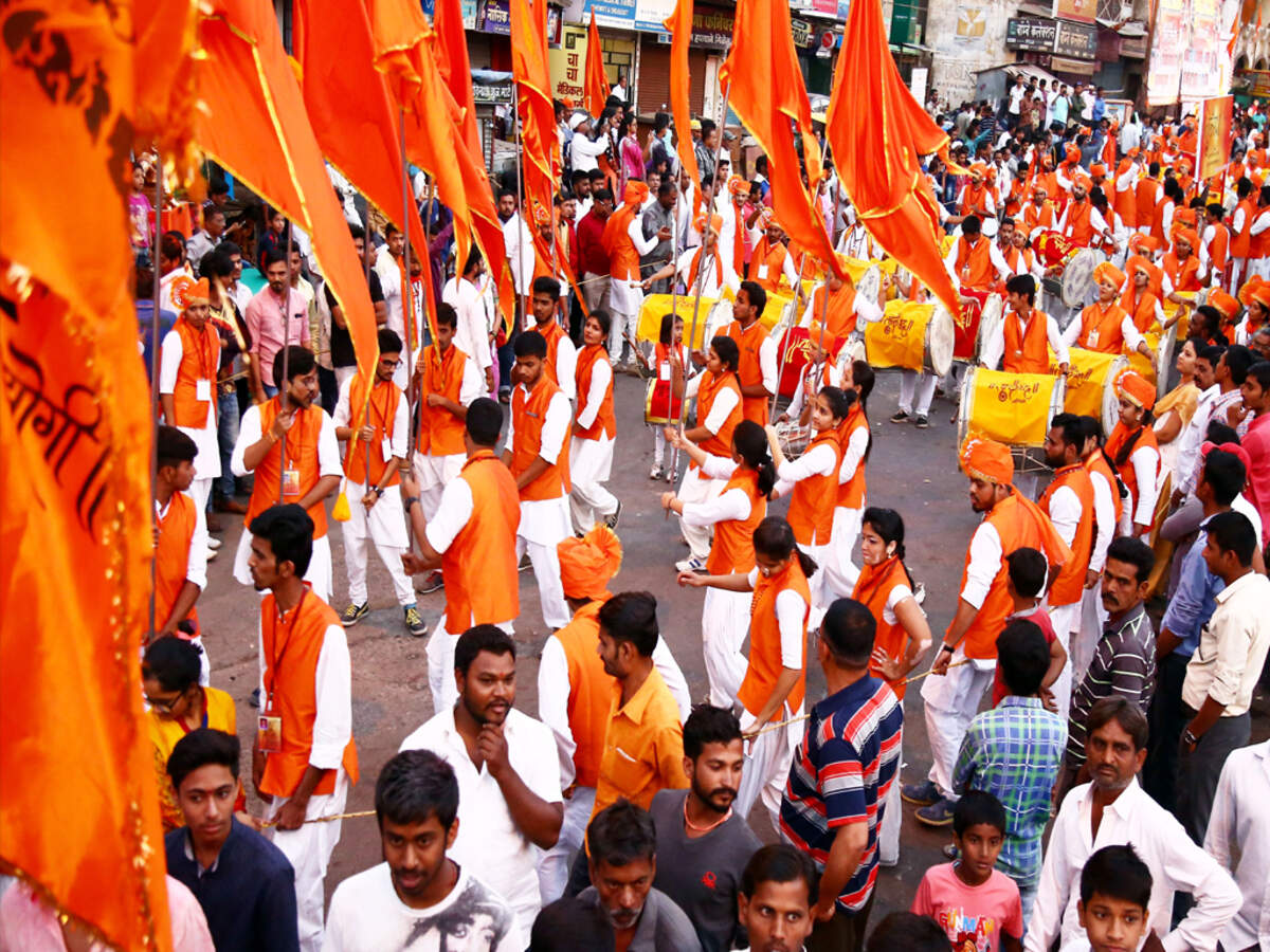 Shiv Jayanti Colourful Parades Mark Shiv Jayanti Nashik News