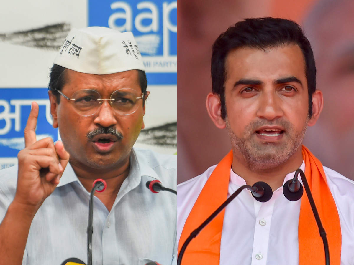 Kejriwal sends legal notice to Gautam Gambhir, seeks apology over ...