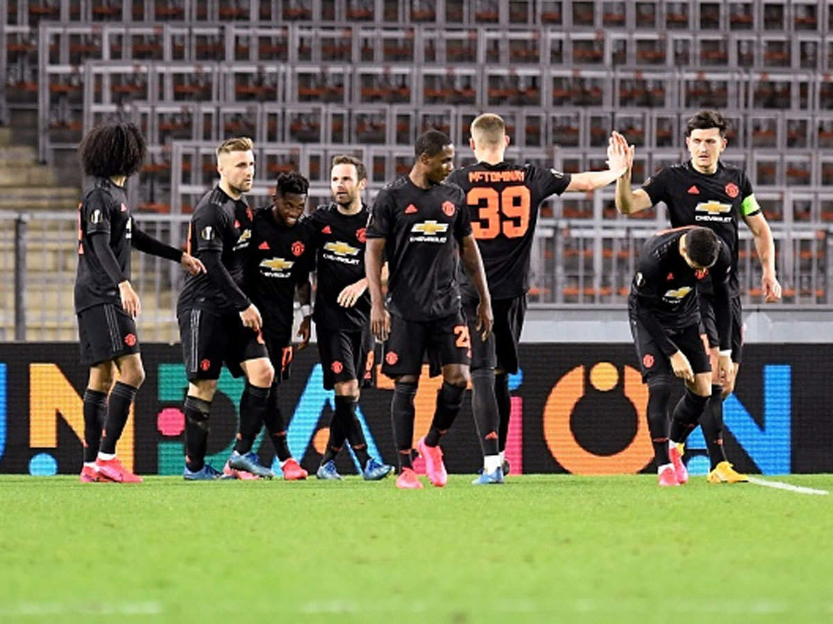 Manchester United Thrash Lask Behind Closed Doors In Europa League