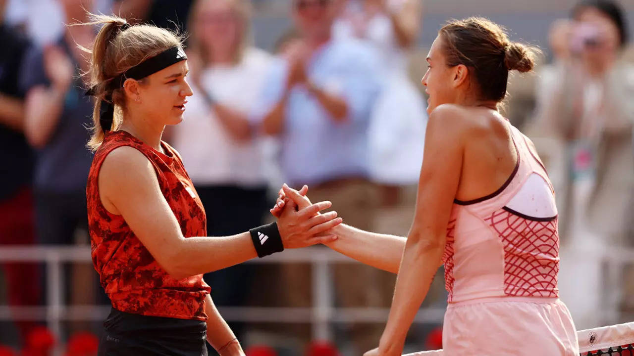 French Open 2023: Aryna Sabalenka sets up Karolina Muchova semi