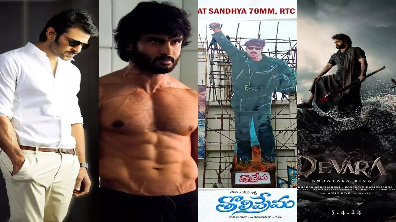 Prabhas Hero Sex Video - Prabhas, Pawan Kalyan, JrNTR and Balakrishna: Telugu stars with three or  more line-ups of films in the making | The Times of India