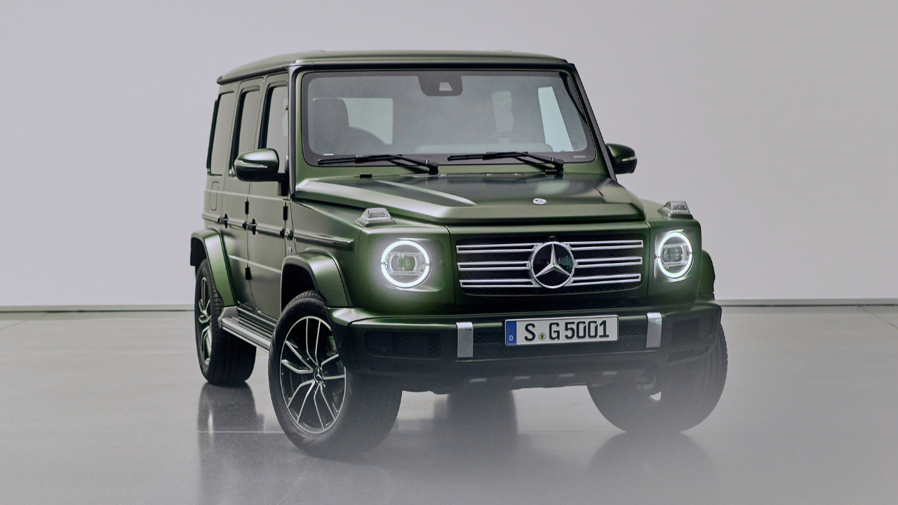 Mercedes-Benz To Launch Suitcase Made From G-Class Spare Tire Cover