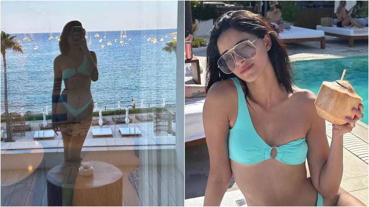 Ananya Pandey Sex Xxx - Ananya Pandey gives sneak peek into her recent trip to Ibiza; fans ask,  \
