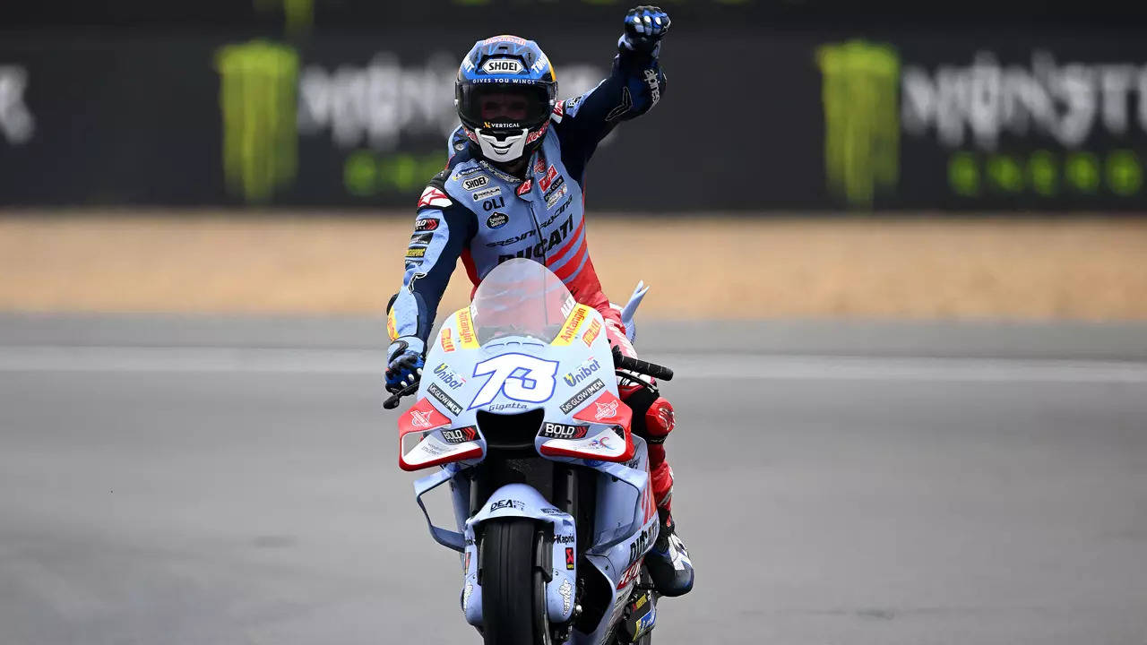 Silverstone Alex Marquez triumphs in British MotoGP sprint race at Silverstone Racing News