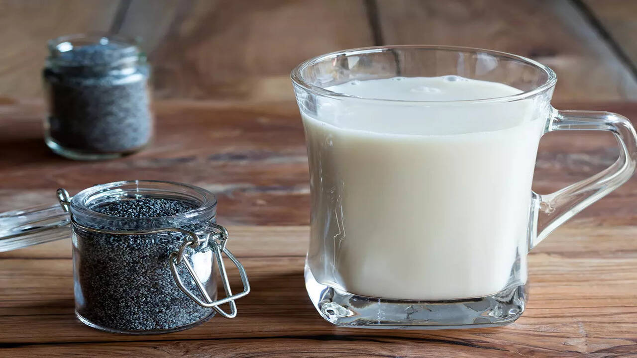 Badam and Khus Khus Milk Recipe