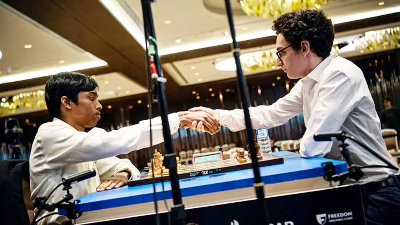 18-Year-Old Indian Chess Grand Master Stuns Fabiano Caruana, Set