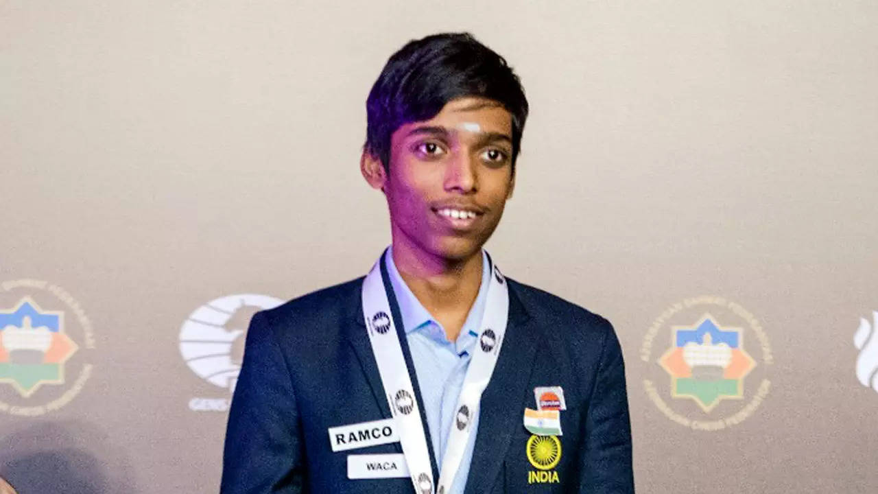 Praggnanandhaa - Chess World Cup silver medalist gets rousing welcome in  Chennai on his return