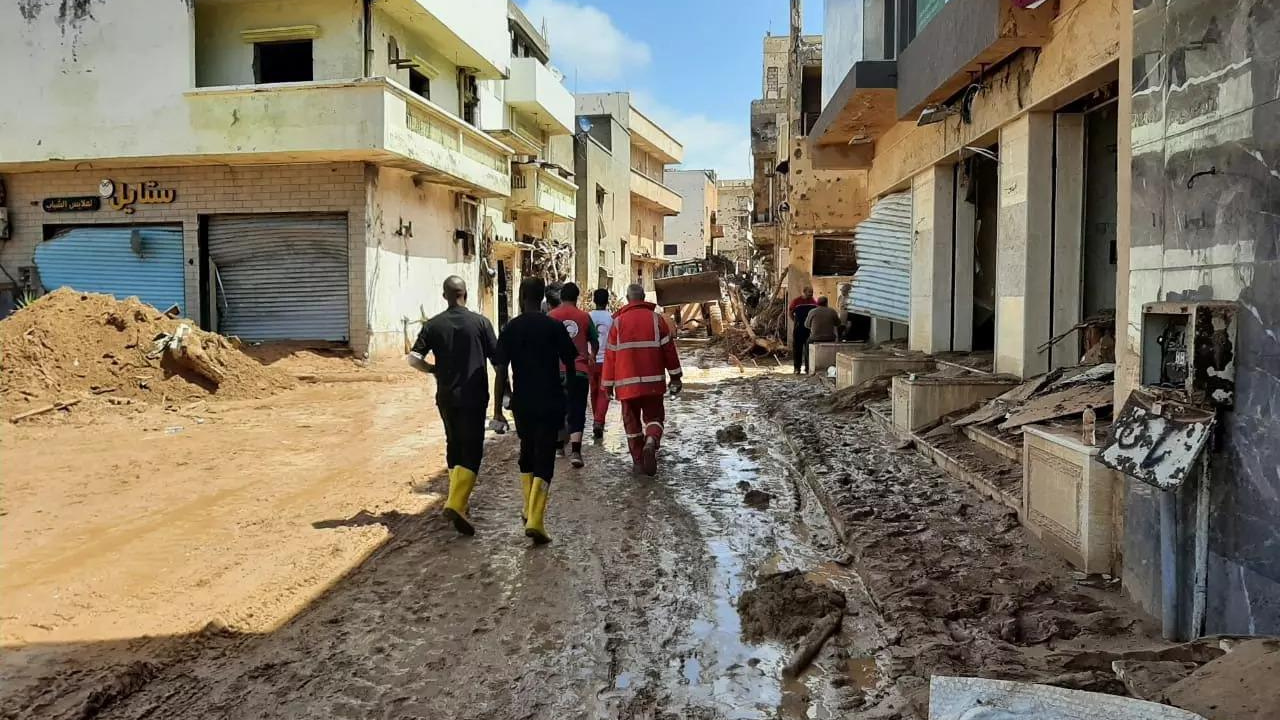 Libyan city closed as search for 10,100 missing after flood on; 11,300 dead