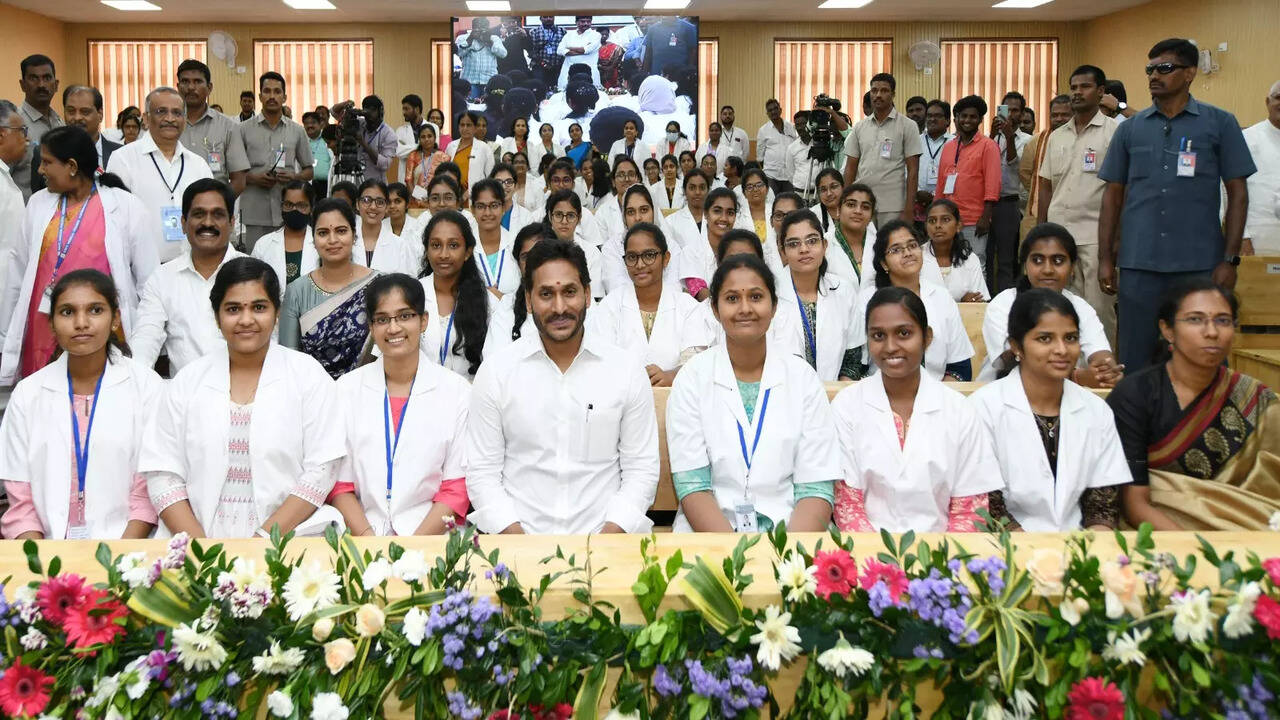 Andhra Pradesh: Students of new government medical colleges are on cloud  nine - Times of India