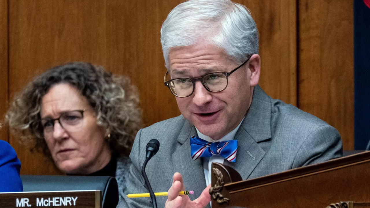 Rep. Patrick McHenry Temporarily Replaces Kevin McCarthy as House