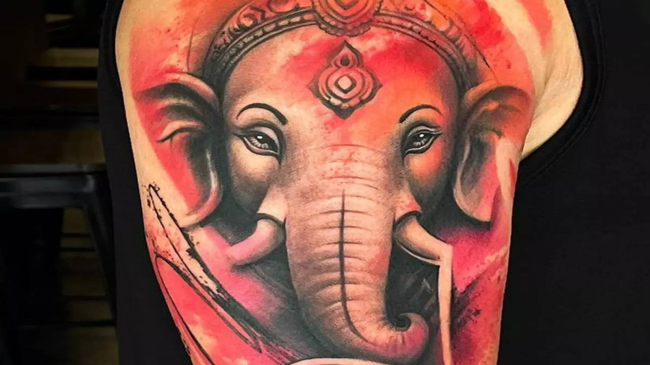 A Narasimha tattoo symbolizes strength, courage, and protection in Hindu  mythology. Narasimha is a powerful deity who is an incarnation o... |  Instagram