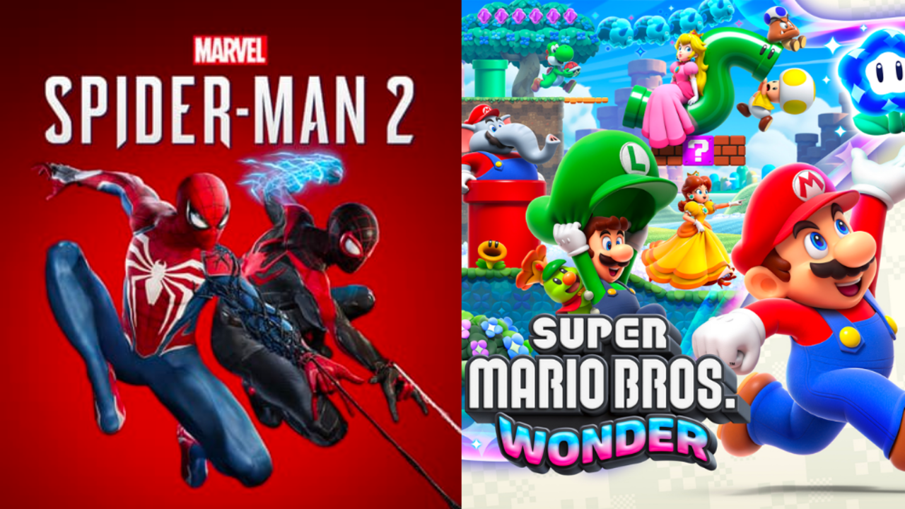 Spider-Man 2 e Super Mario Wonder são destaques nos lançamentos da semana