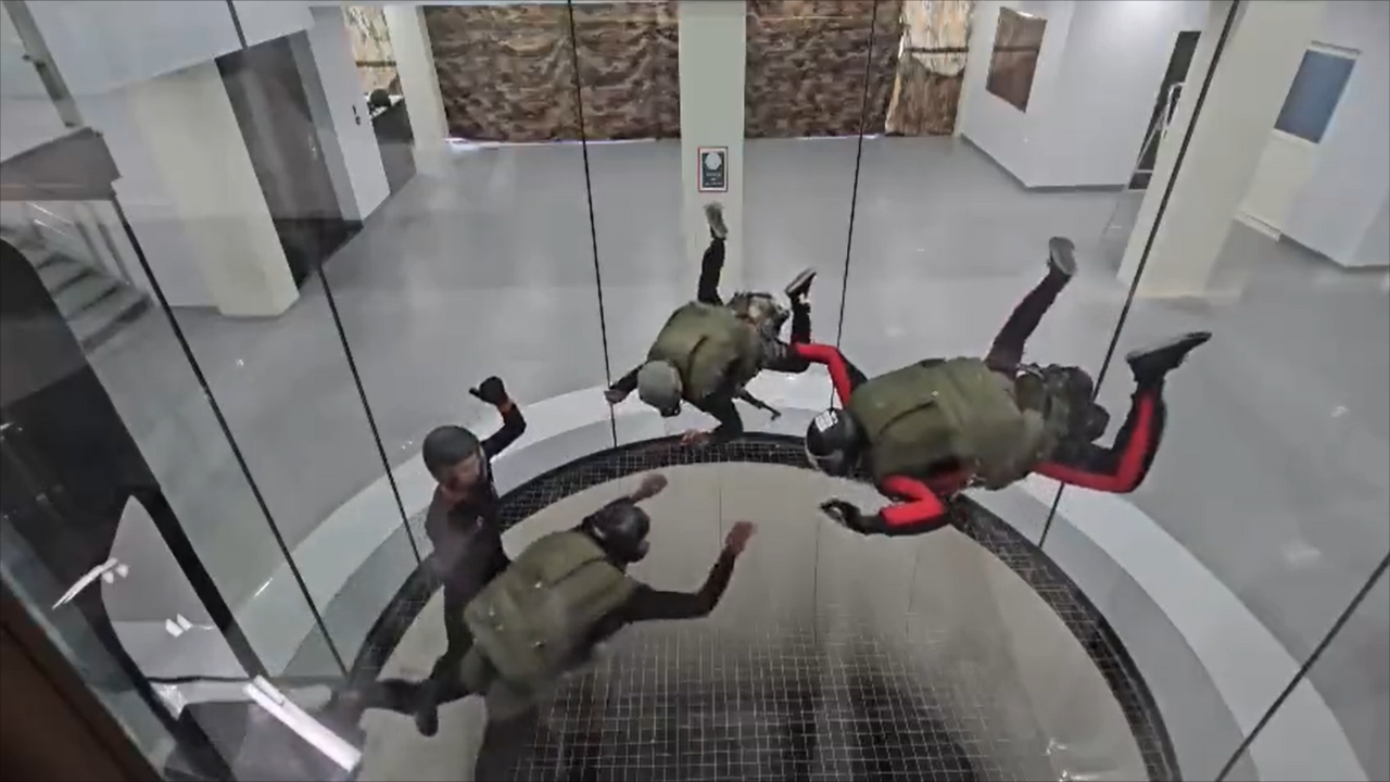 Indian Army's first vertical wind tunnel installed at special forces  training school in HP | India News - Times of India