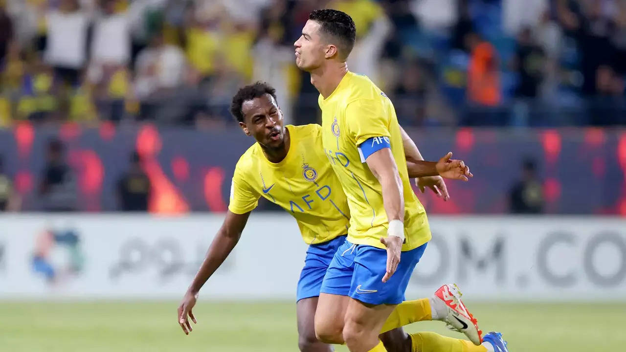 Cristiano Ronaldo  Cristiano Ronaldo's double keeps Al-Nassr perfect in  Asian Champions League - Telegraph India