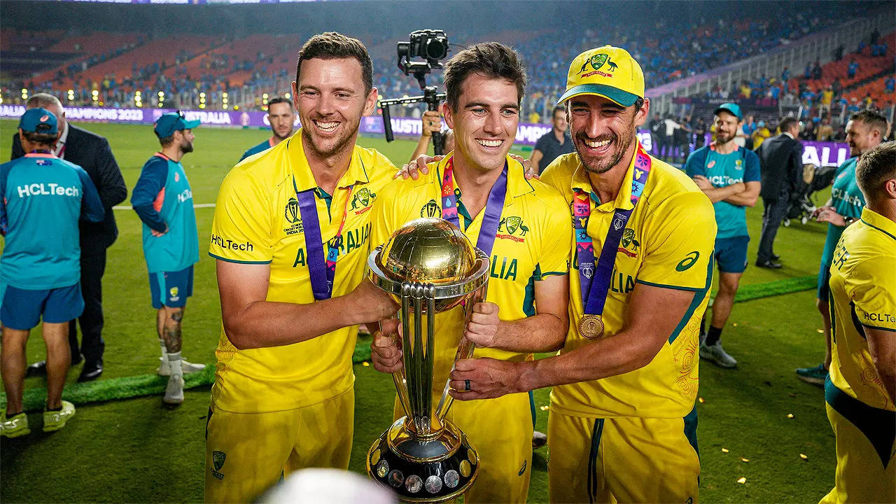 World Cup: How Mitchell Starc, Josh Hazlewood and Pat Cummins scripted  Australia's success | Cricket News - Times of India