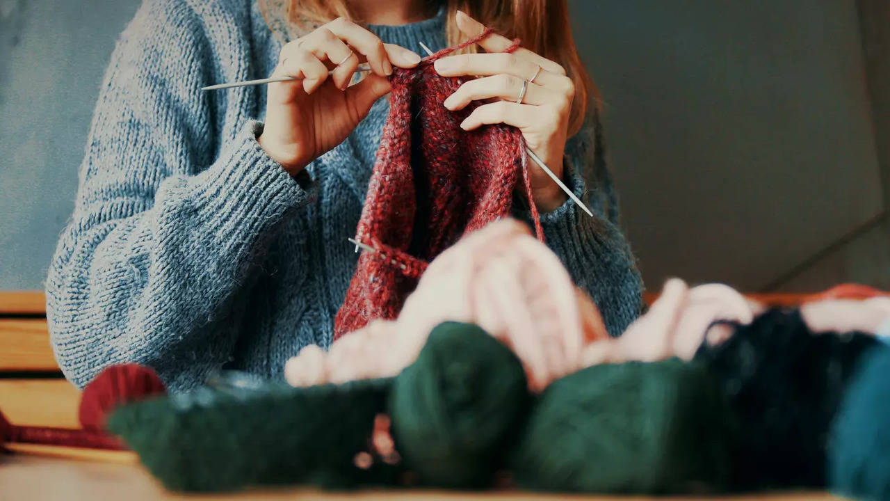Beige Dua bi-colour ribbed-knit sweater, The Row