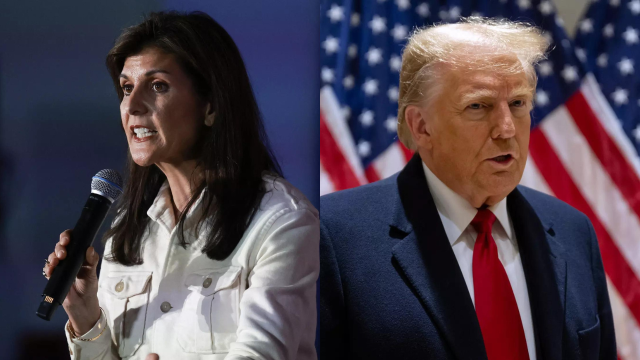 Nikki Haley hits back at Donald Trump | Threatened and insecure | World News  - Times of India