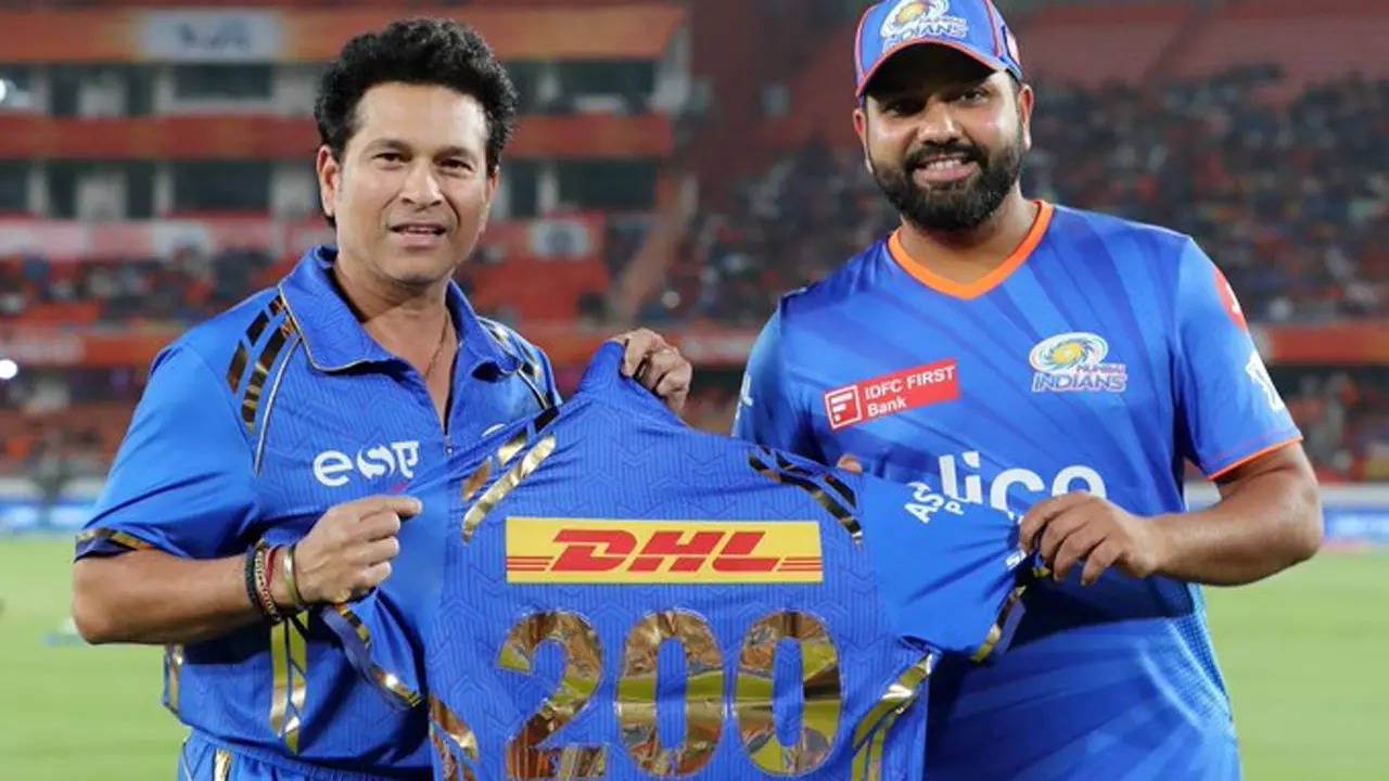 Rohit Sharma Becomes First Player to Play 200 IPL Matches for Mumbai Indians