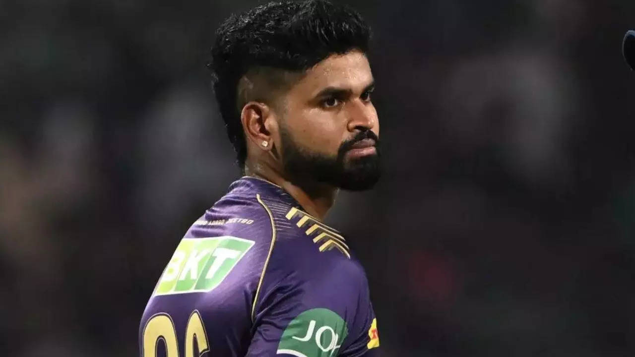 KKR Skipper Shreyas Iyer Fined Rs 12 Lakh for Slow Over-Rate