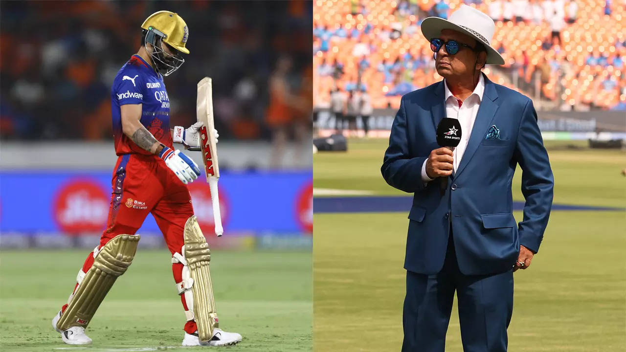 Gavaskar Slams Kohli's Slow Strike Rate in RCB's Loss to SRH