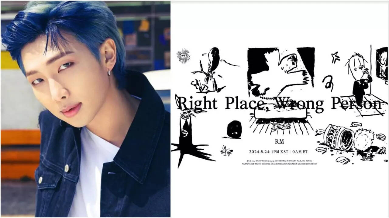 BTS RM Second Solo Album 'Right Place, Wrong Person' Announcement | - Times  of India