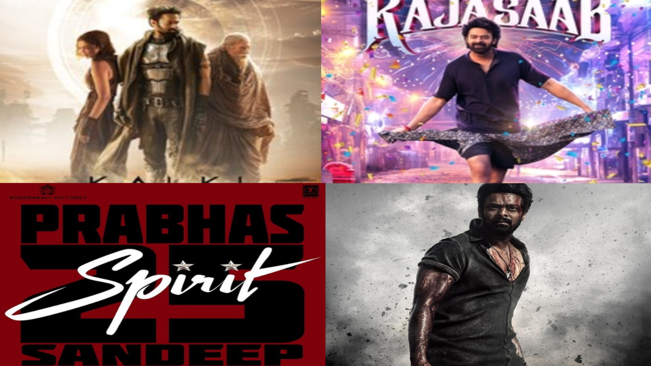 Prabhas upcoming films: From Kalki 2898 AD to Hanu Raghavapudi directorial