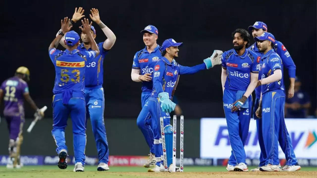 Mumbai Indians' Playoff Hopes Dwindle After KKR Defeat