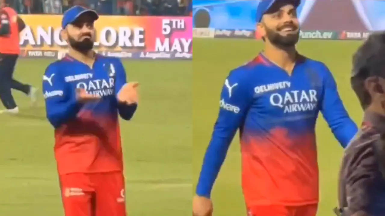 Virat Kohli's Animated Gestures Towards Anushka Sharma Steal the Show