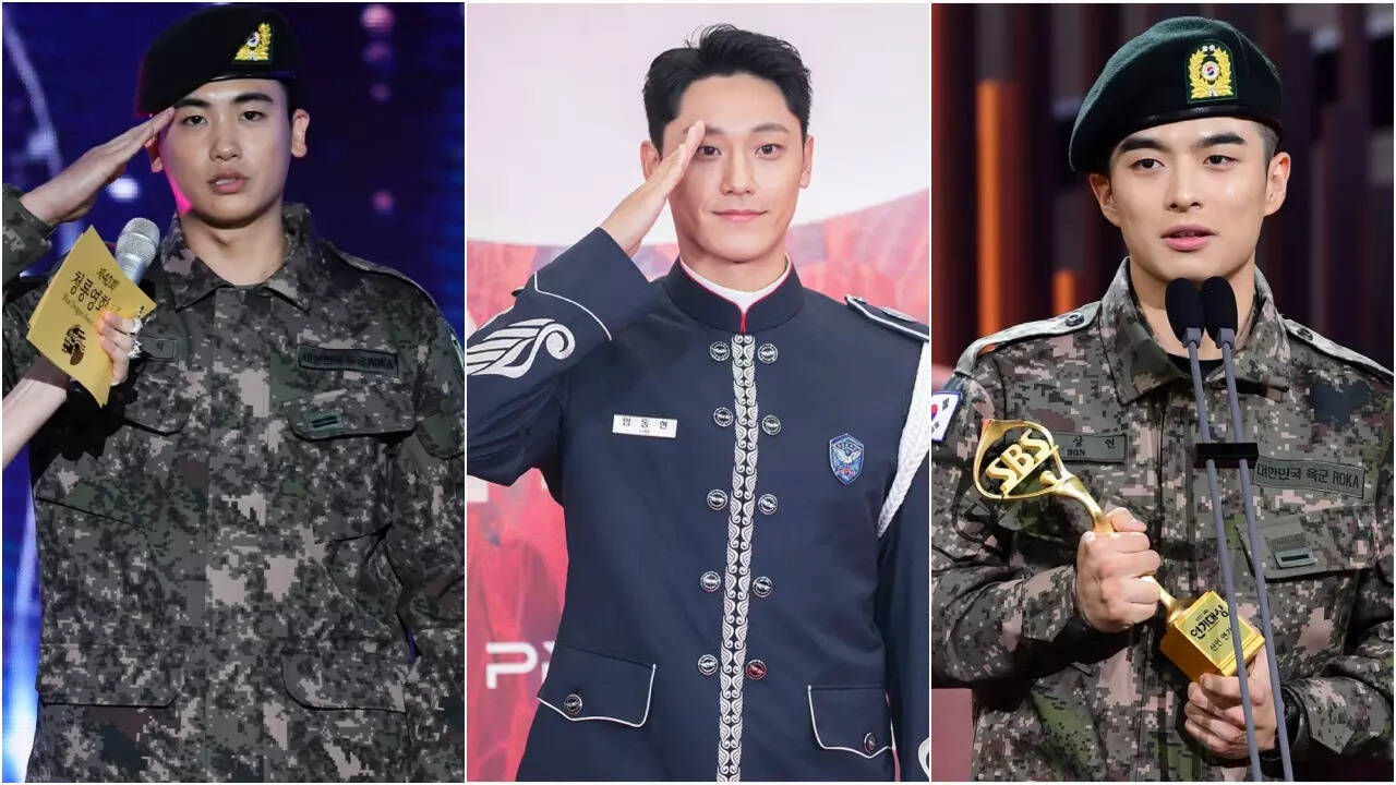 Korean Celebrities In Military Service 2025