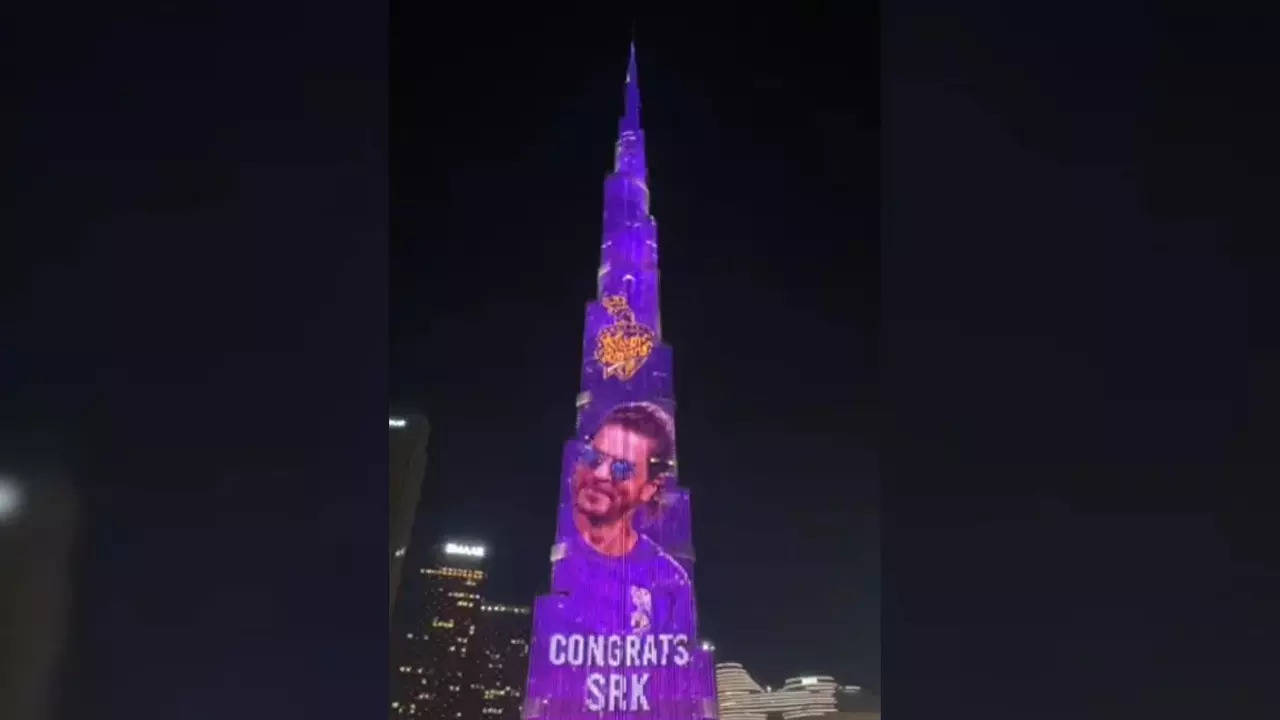 Burj Khalifa Lights Up Purple to Celebrate KKR's IPL Triumph