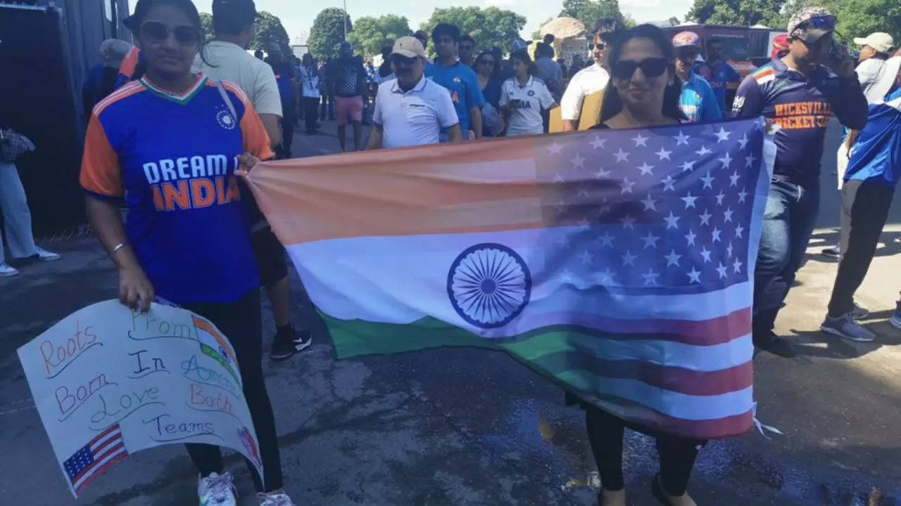 T20 World Cup 2024: Posters Steal the Show at USA vs India Clash