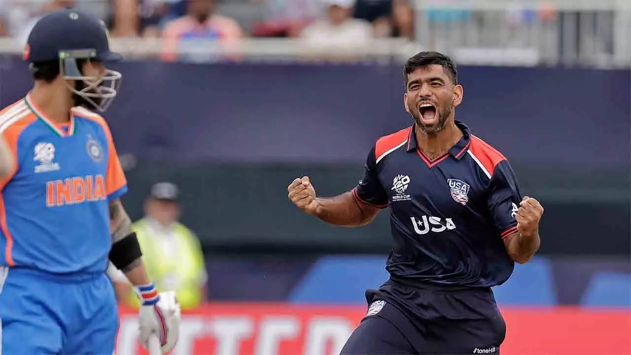 USA's Netravalkar Continues to Impress with Wickets of Kohli and Rohit