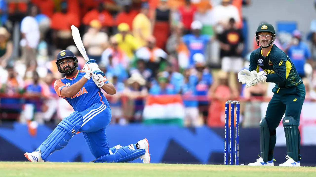 Rohit Sharma's Sensational Knock Powers India to T20 World Cup Semi-Finals