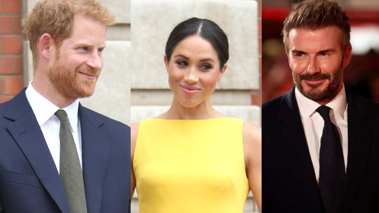 Did Meghan Markle spark a feud? Shocking revelations about Prince Harry and David  Beckham's rift in new book - Times of India