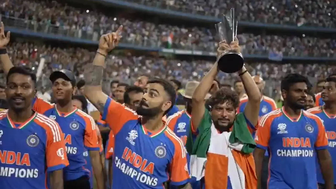 Team India Celebrates T20 World Cup Victory with Wankhede Parade and 