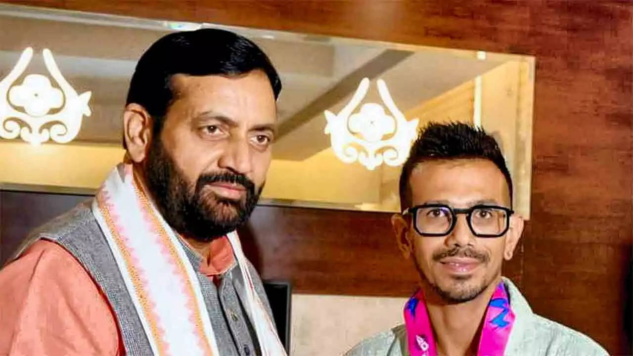 Haryana CM Honors Yuzvendra Chahal for T20 World Cup Triumph