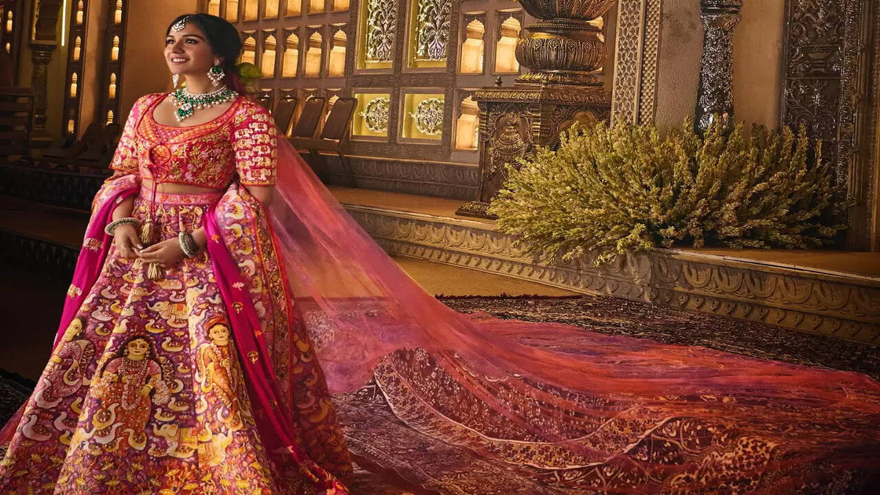 radhika merchant pink dress All Eyes On The Bride: Radhika Merchant Ambani