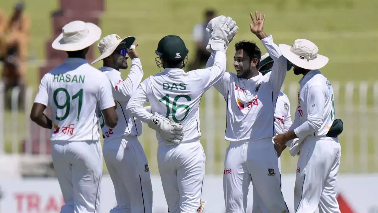 Miraz's Five-Wicket Haul Puts Bangladesh in Control in Rawalpindi Test