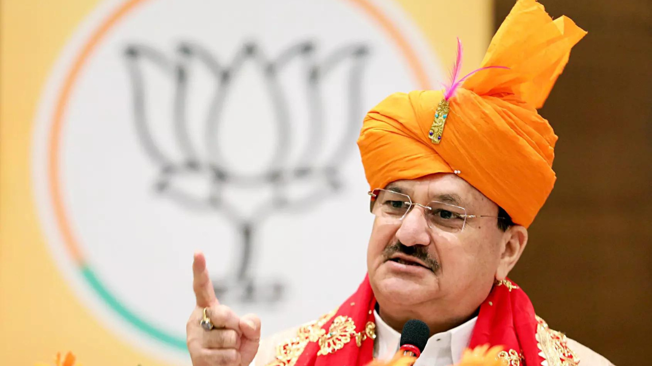 Infiltrators grabbing land under JMM rule': JP Nadda rips into Hemant Soren's party in Jharkhand | India News - Times of India