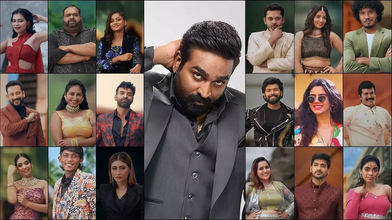 Bigg Boss Tamil 8 Contestants List With Photos: Full and Final list of  contestants of Bigg Boss Tamil season 8​