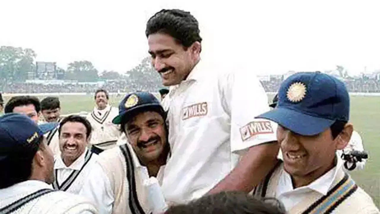 Anil Kumble's Perfect 10: A Spin Bowling Masterpiece