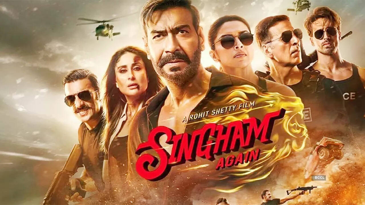 Singham Again Movie Review: Roars with entertainment and action