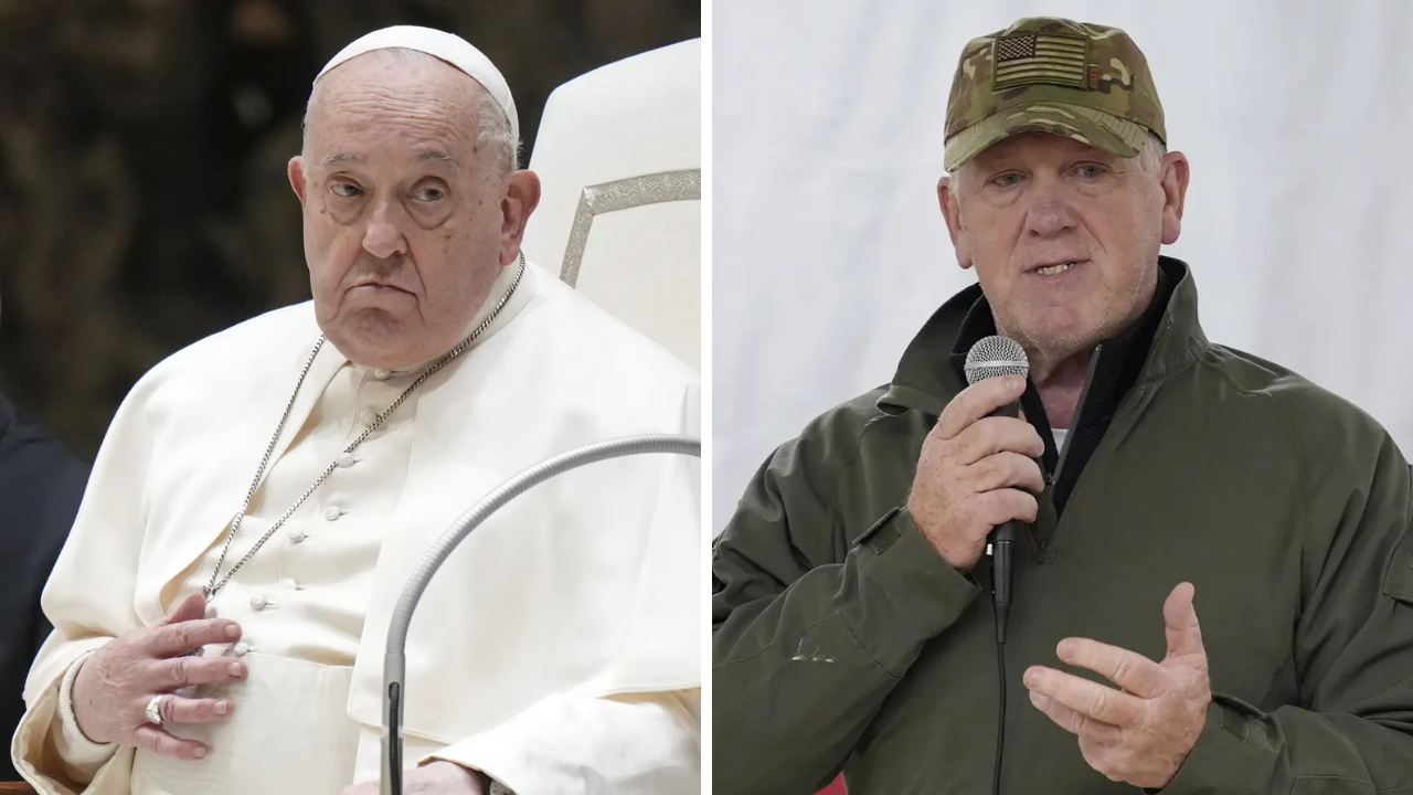 US Border Czar Fires Back at Pope Francis Over Immigration Criticism