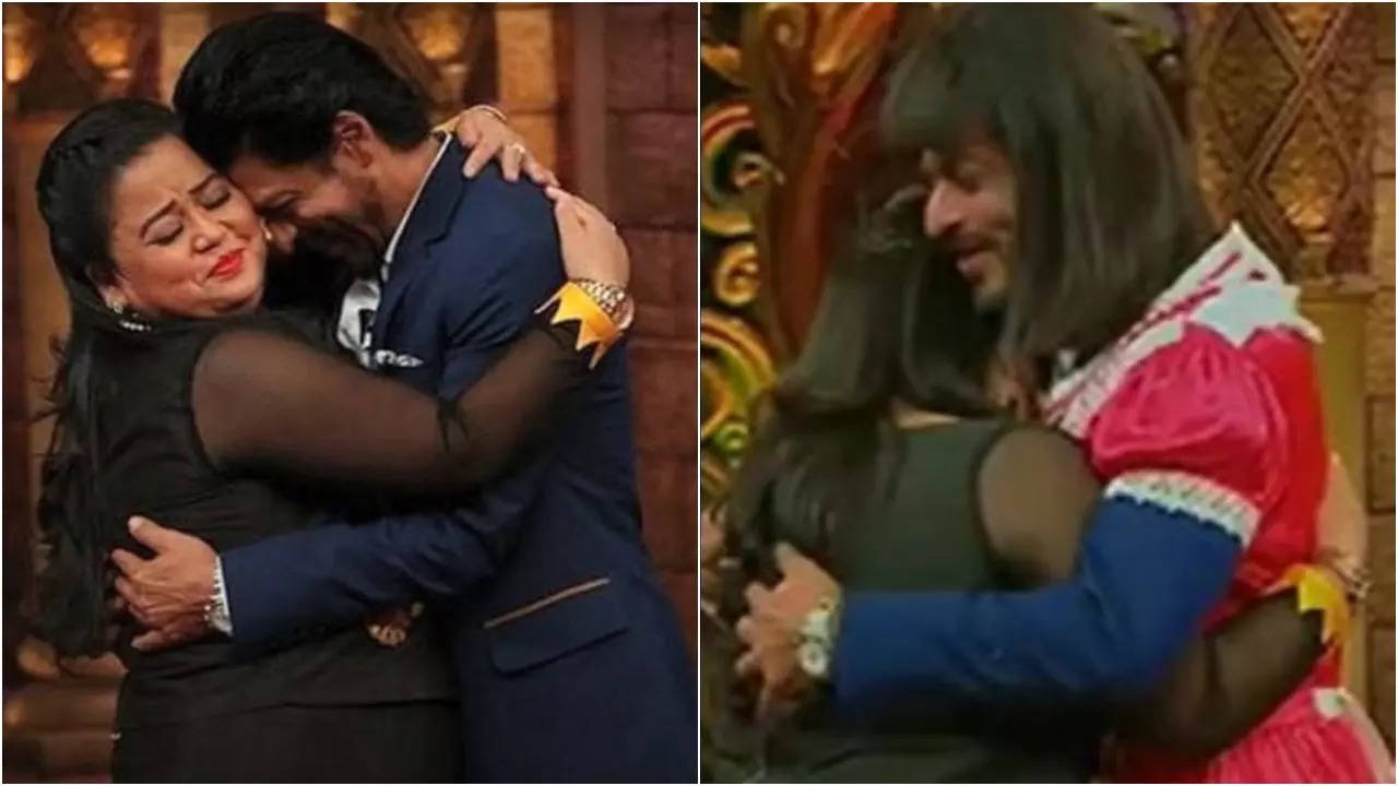 Bharti Singh recalls Shah Rukh Khan dressing up as Lalli: 'I couldn't hold  back my tears' | Hindi Movie News - The Times of India