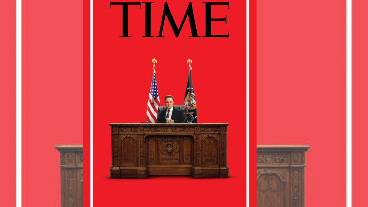 Elon Musk on Time Magazine Cover as President Musk Sparks Debate