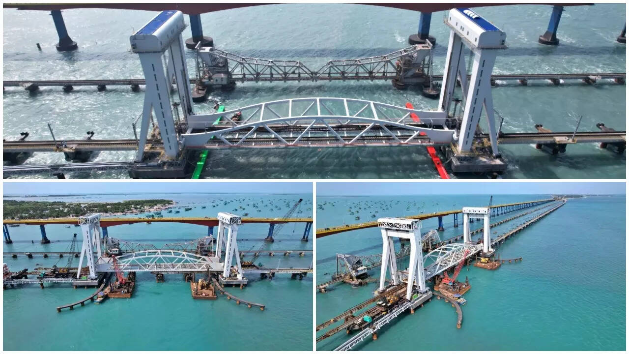 New Pamban Bridge, India's First Vertical Lift Sea Bridge Of
